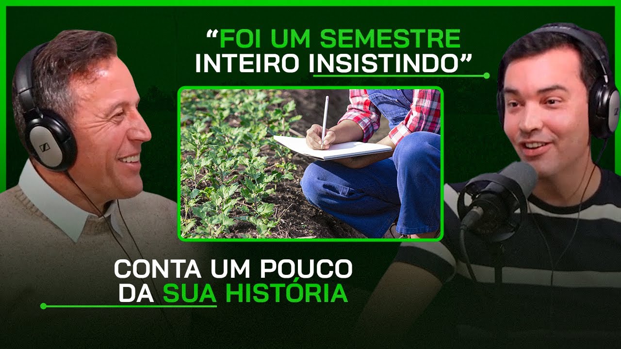 De Estagiário "Rejeitado" a Referência Nacional no Agro