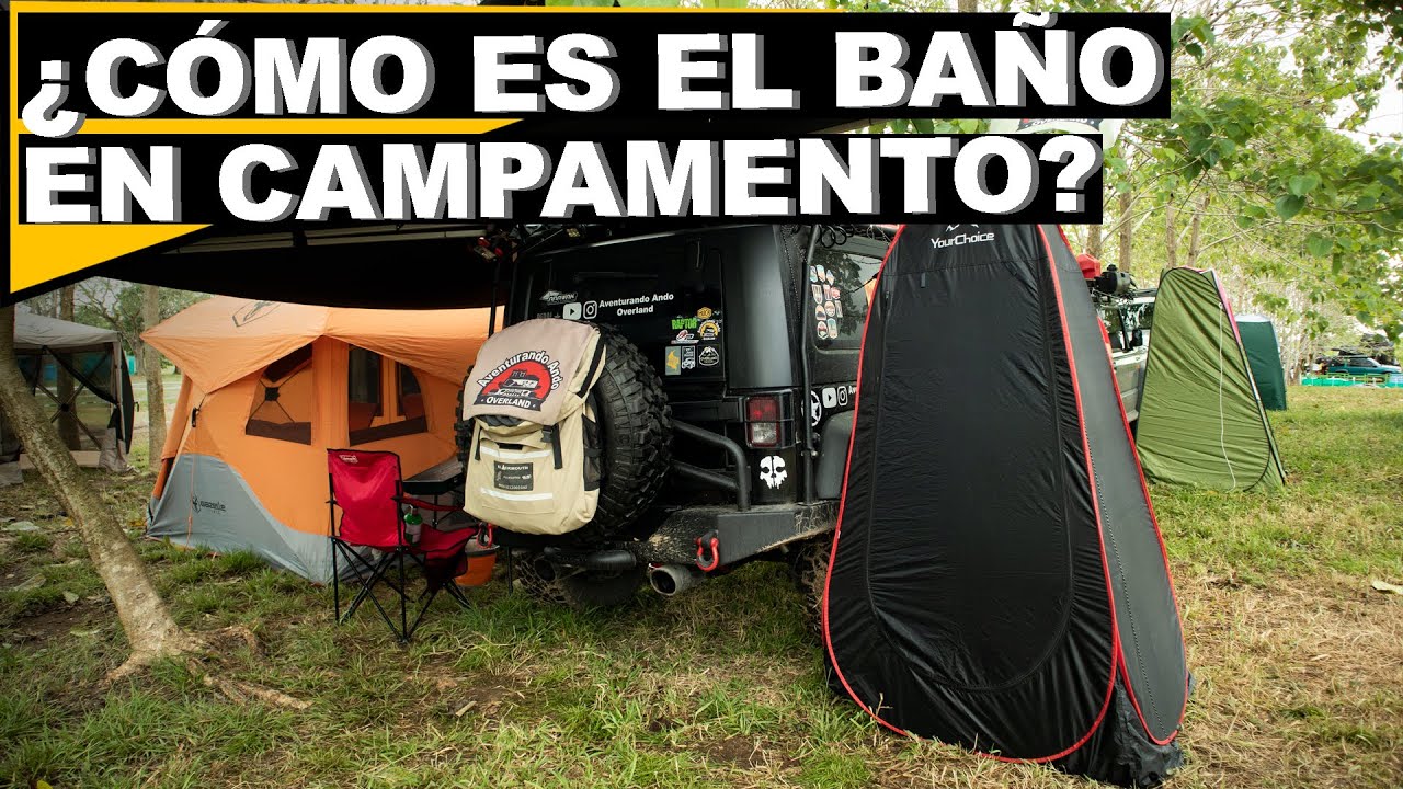 ¿BAÑO EN CAMPAMENTO? // Explicación de como ir al baño y ducharse en campamento