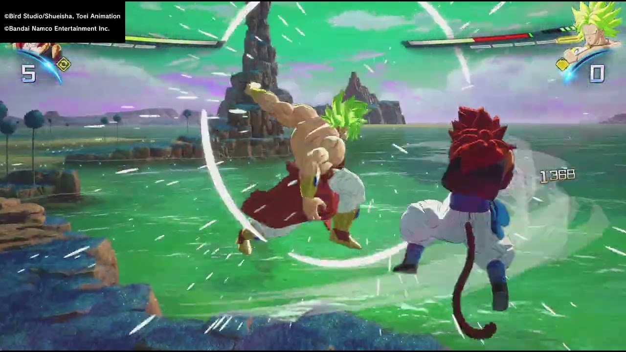 el gran poder de Gogeta Super Saiyan 4DRAGON BALL: Sparking