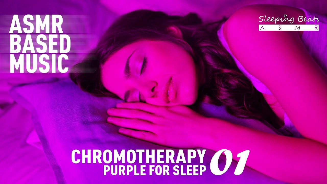 [ASMR] Sleep Inducing Music.  Binaural Classic Guitar  (Chromotheraphy and Affirmation)