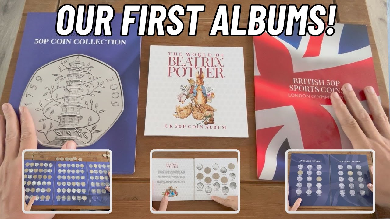 My First 50p Coin Albums Reviewing Three Amazing Collections!