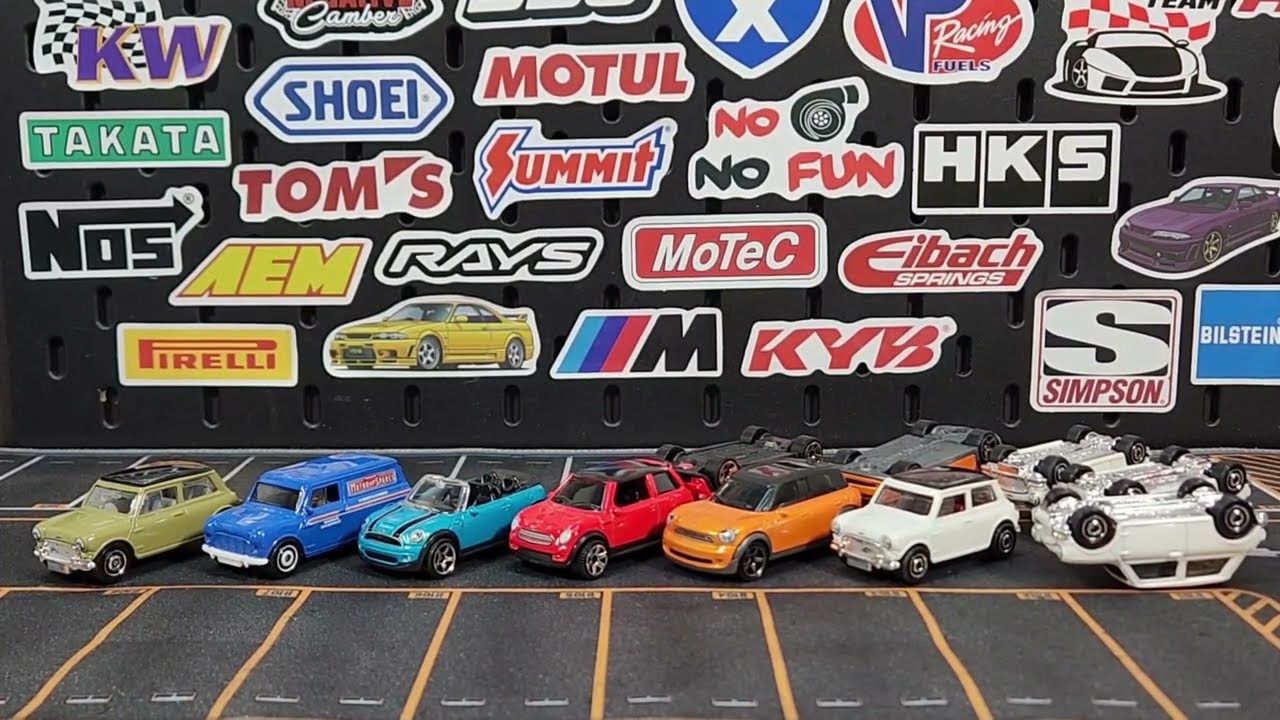 Unboxing: 2024 Matchbox - Mini Cooper 6 Car Set (US Walmart Exclusive)