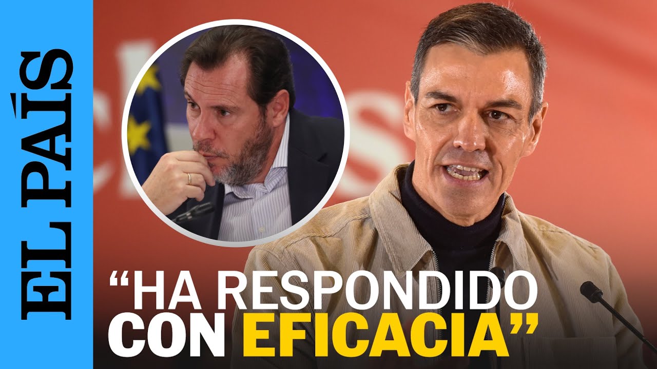 Sánchez reconoce la gestión de Puente: 