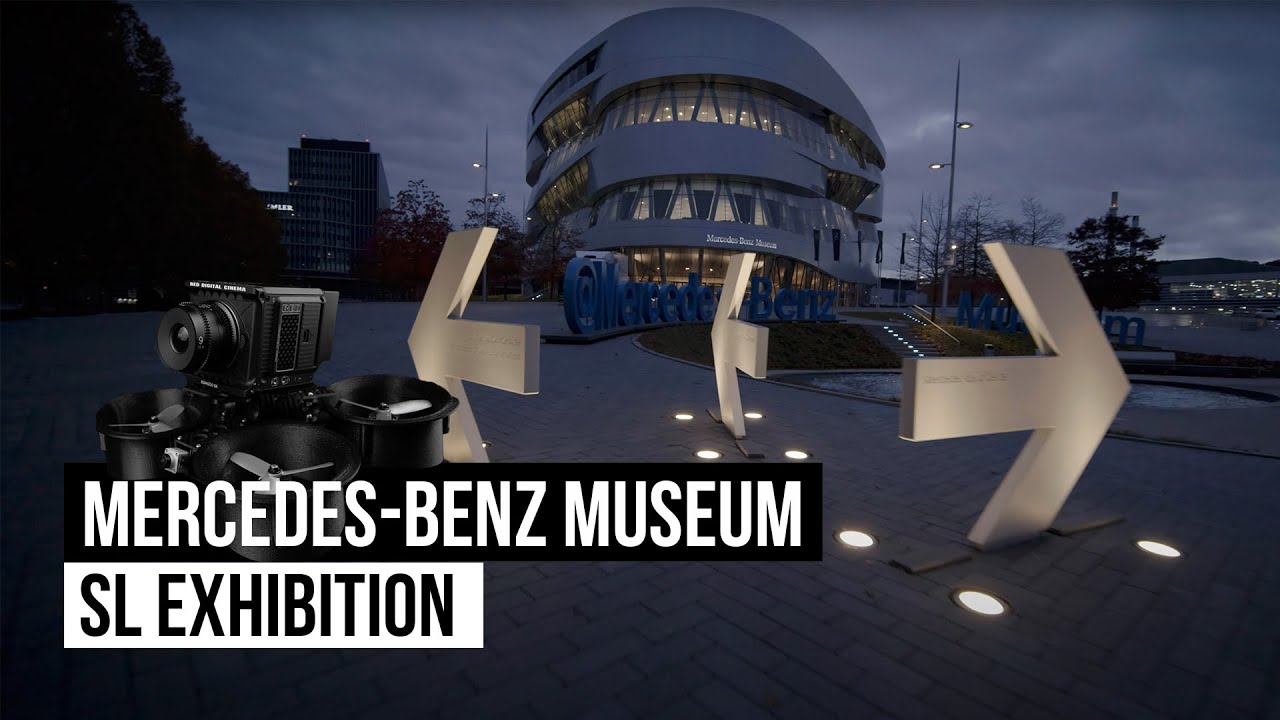 Mercedes-Benz Museum SL Exhibition // Cinematic FPV