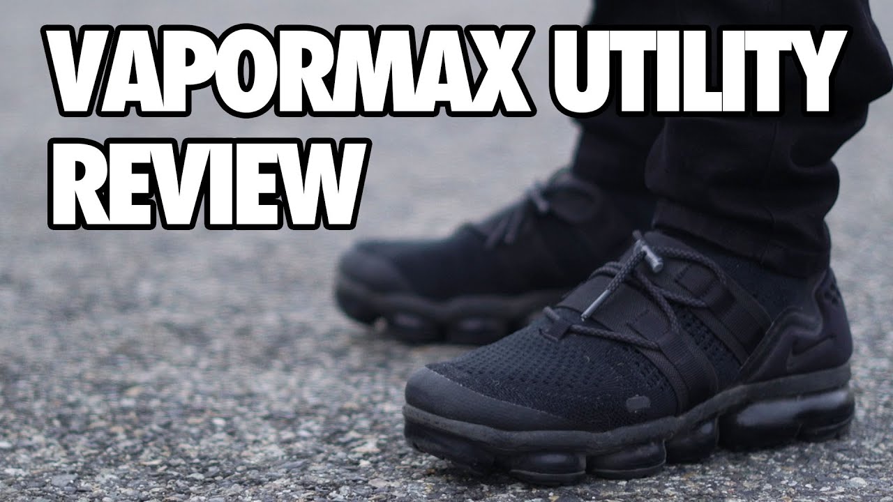 Nike Triple Black Vapormax Utility Review + On Feet