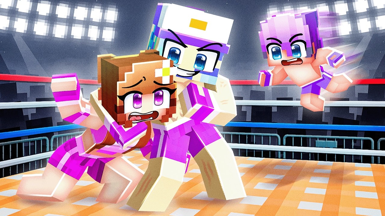 Создайте семью WWE в Minecraft!
