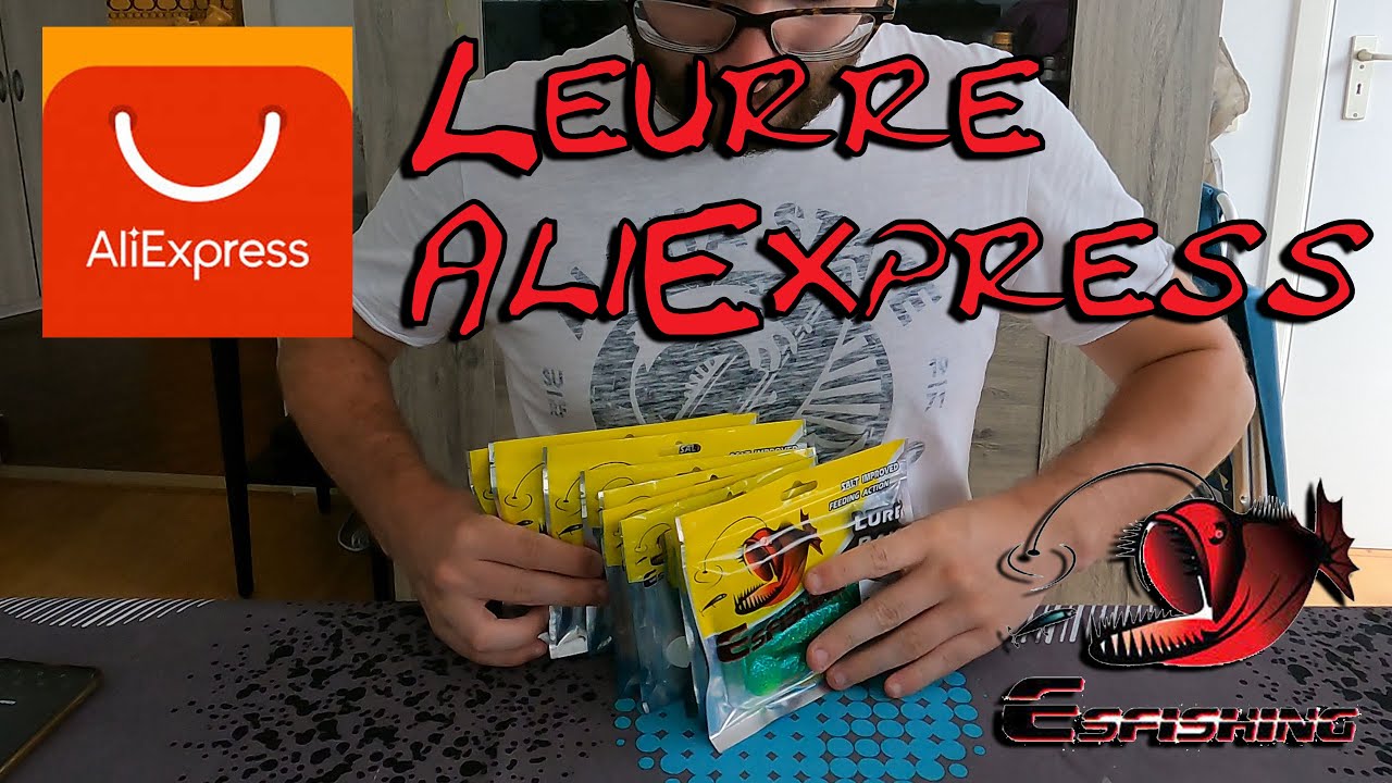 Une de mes marques préférée pour les leurres souples sur AliExpress