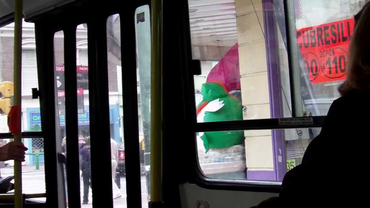 Buenos Aires, colectivo 111,  heading  to   Correo Central