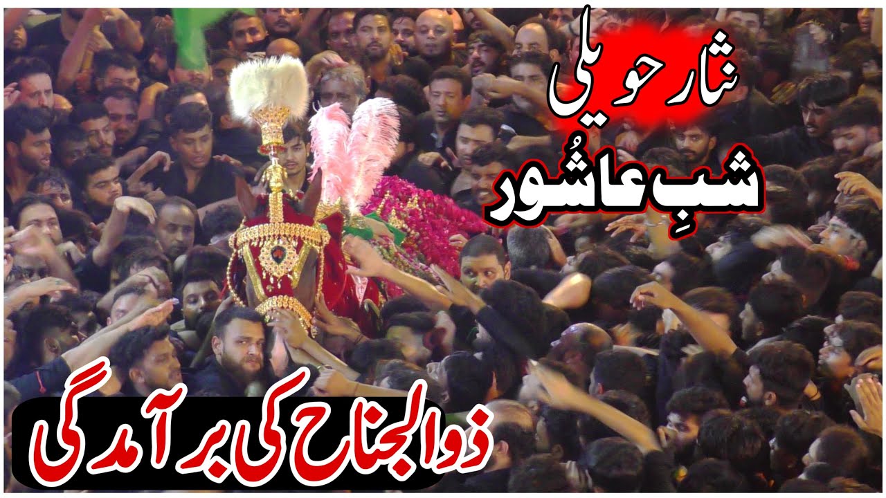 Shab e Ashur Nisar Haveli Sai Kaunsa Zuljanah Nikla? @NaurozeAzadariChannel