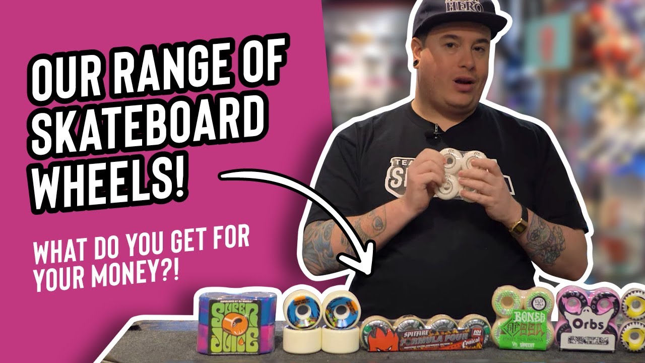 A Closer Look At Our Skateboard Wheel Range – SkateHut