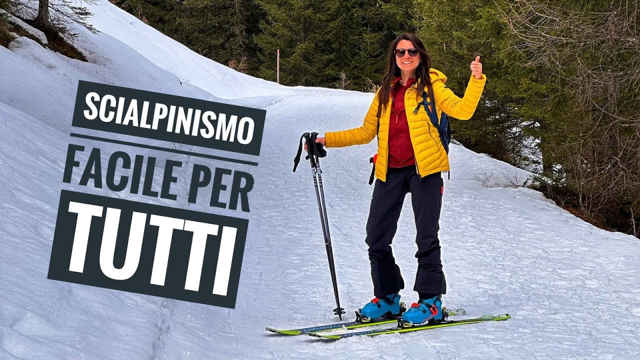 #scialpinismo al Pralongià: nelle DOLOMITI escursione facile | Adatta a tutti!