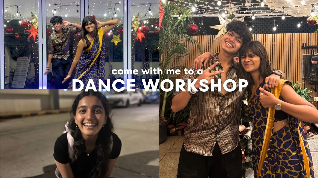 come for a DANCE WORKSHOP with me 💃 ft. @OMTARPHE