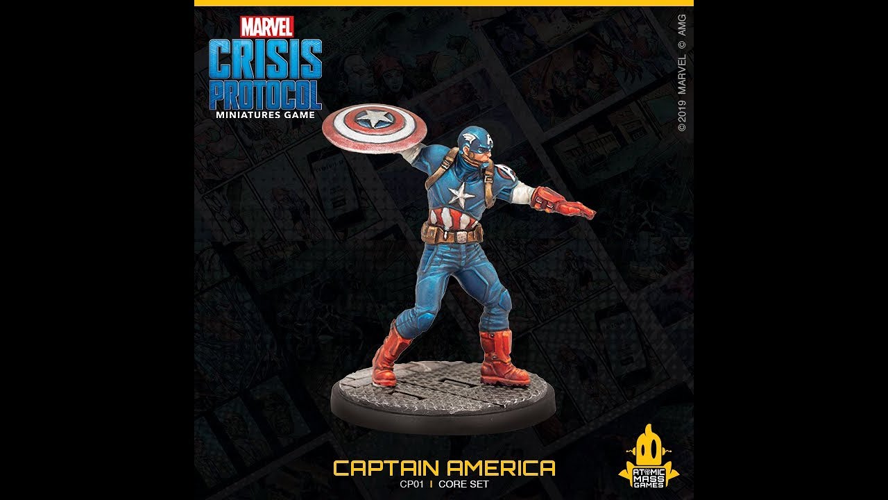 Marvel: Crisis Protocol- Assembling Captain America