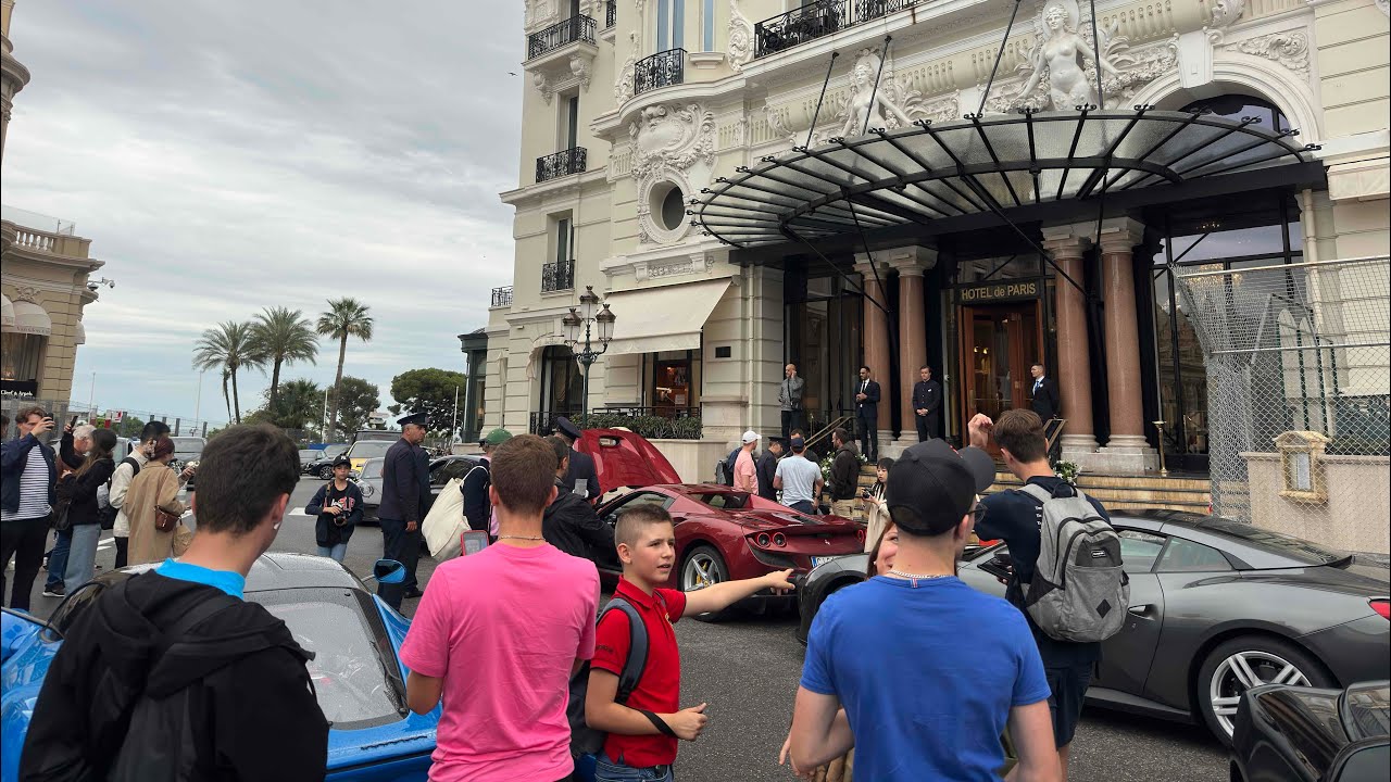 SUPERCAR WEEKEND May21,2023 Best of Carspotting In Monaco || ferrari LaFerrari Bugatti ll Pagani
