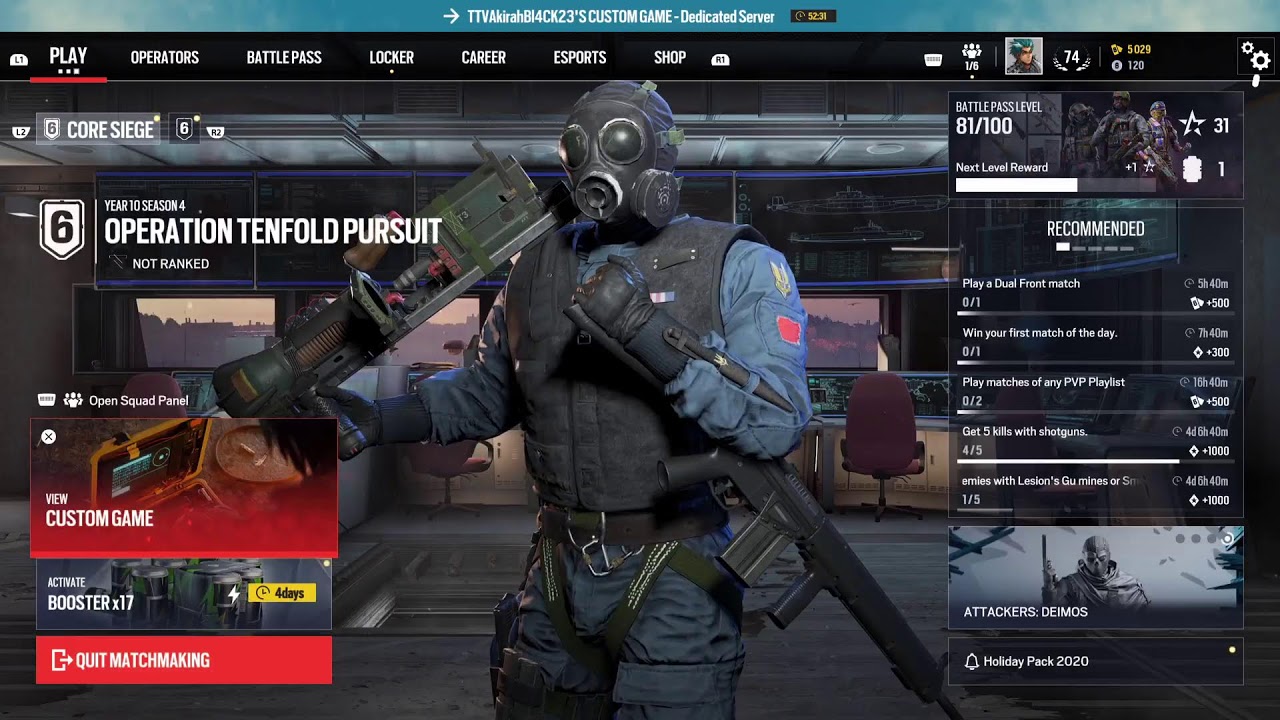Rainbow six Siege