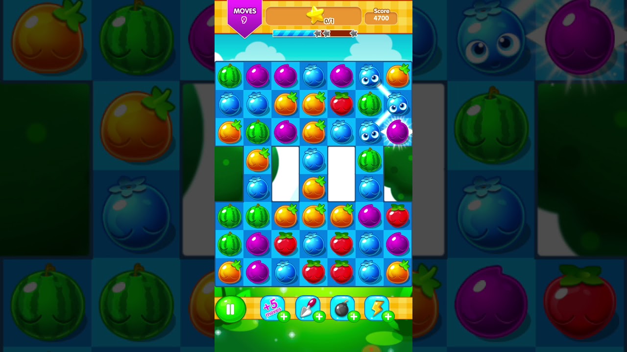 Fruits Link Puzzle Match 3 Game