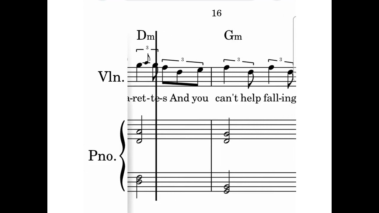 Losin' Streak - Hazbin Hotel | Violin Solo + Piano Notes