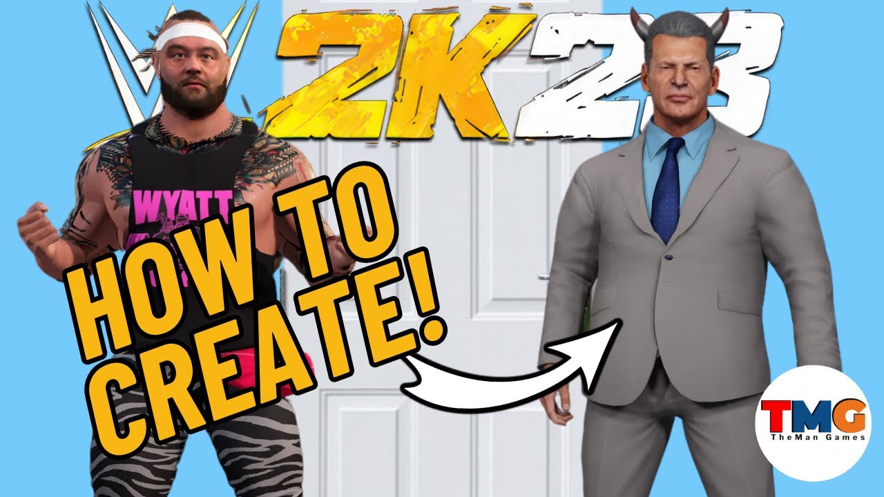 WWE 2K23 : How To Create Devil Mr McMahon