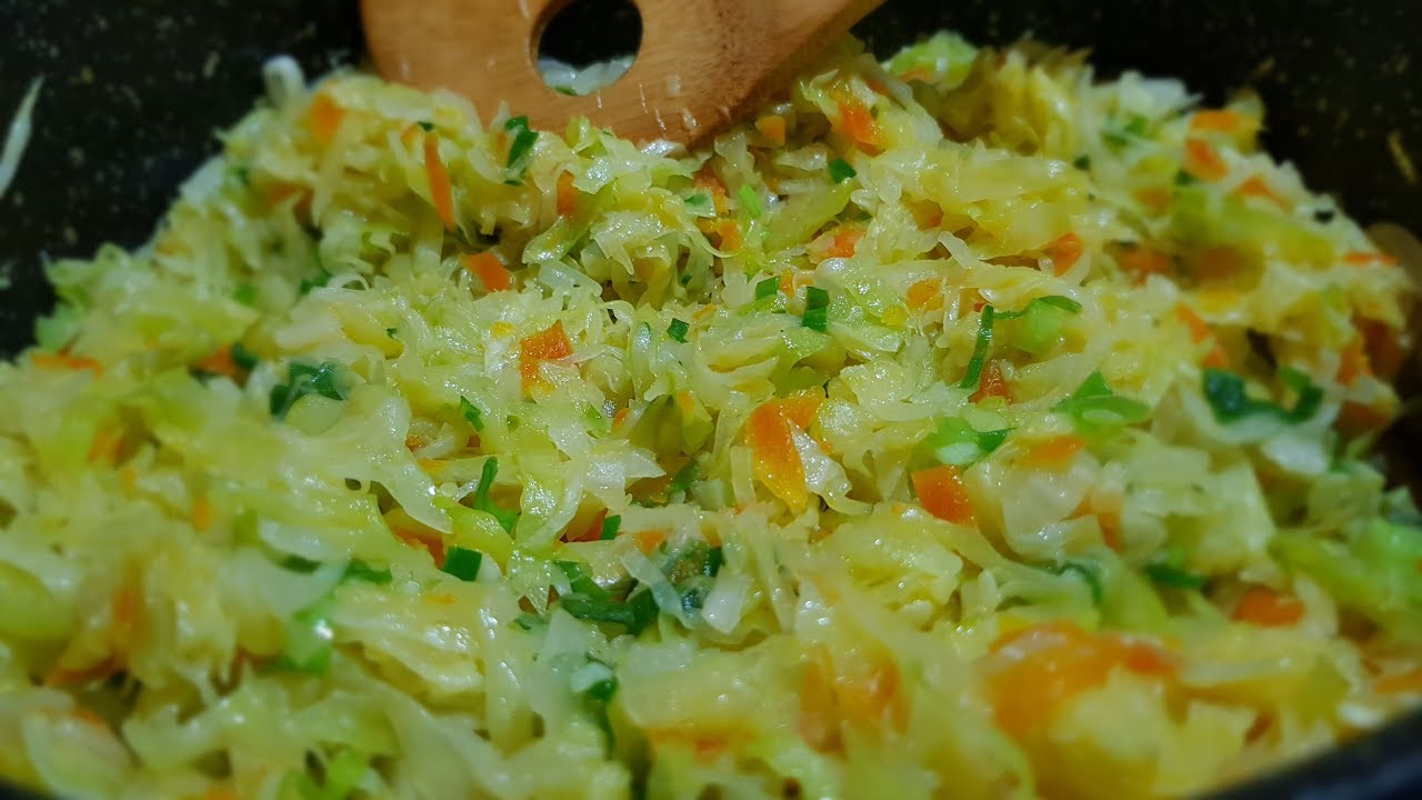 САМЫЙ ВКУСНЫЙ РЕЦЕПТ КАБАЧКОВ С МОЛОДОЙ КАПУСТОЙ // НЕВЕРОЯТНО БЫСТРО И ПРОСТО