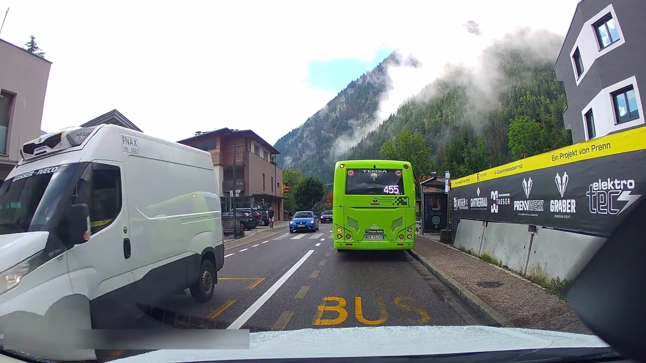Trip to the Alps. Stage 6 Luttach (Italy / South Tyrol) - Brenner - Fernpass - Schweinfurt