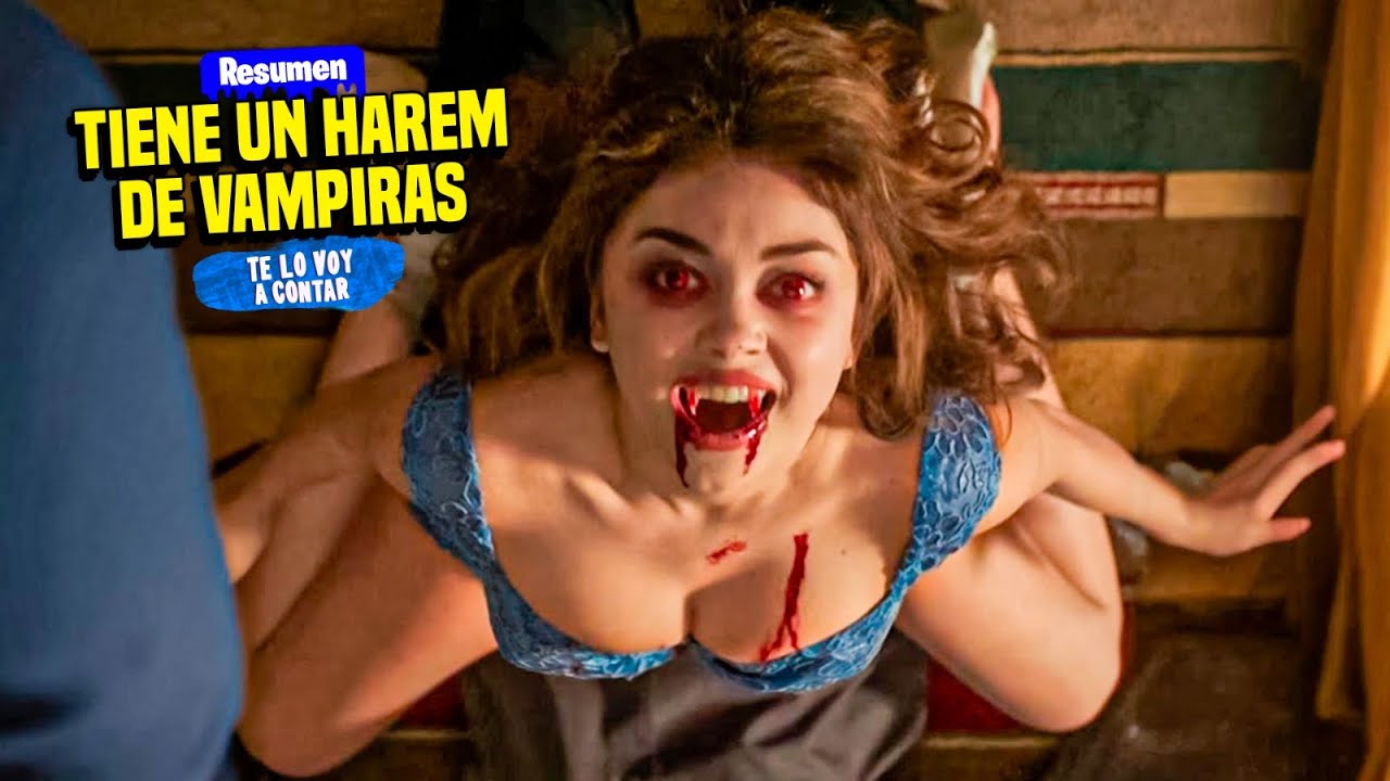👇 UN VAMPIRO HACE UN HAREM DE VAMPIRAS QUE LO AYUDAN A DOMINAR EL MUNDO | RESUMEN