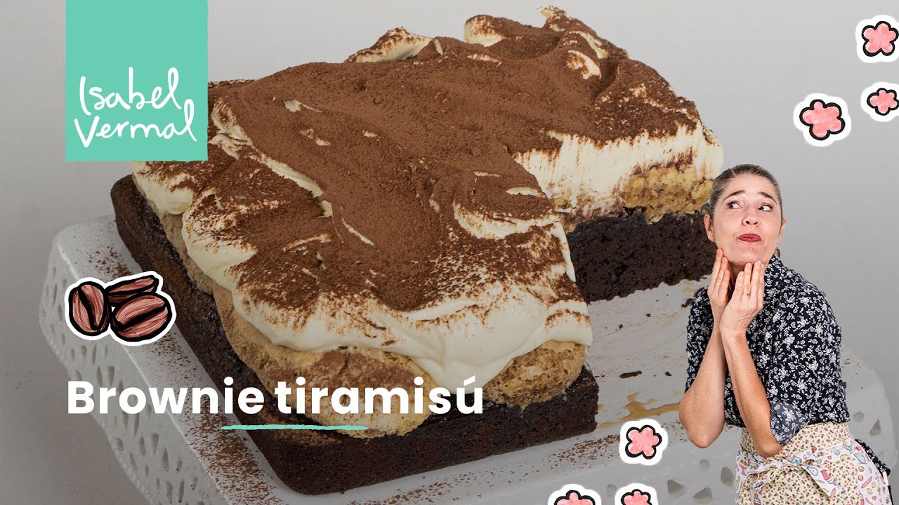 Brownie tiramisú