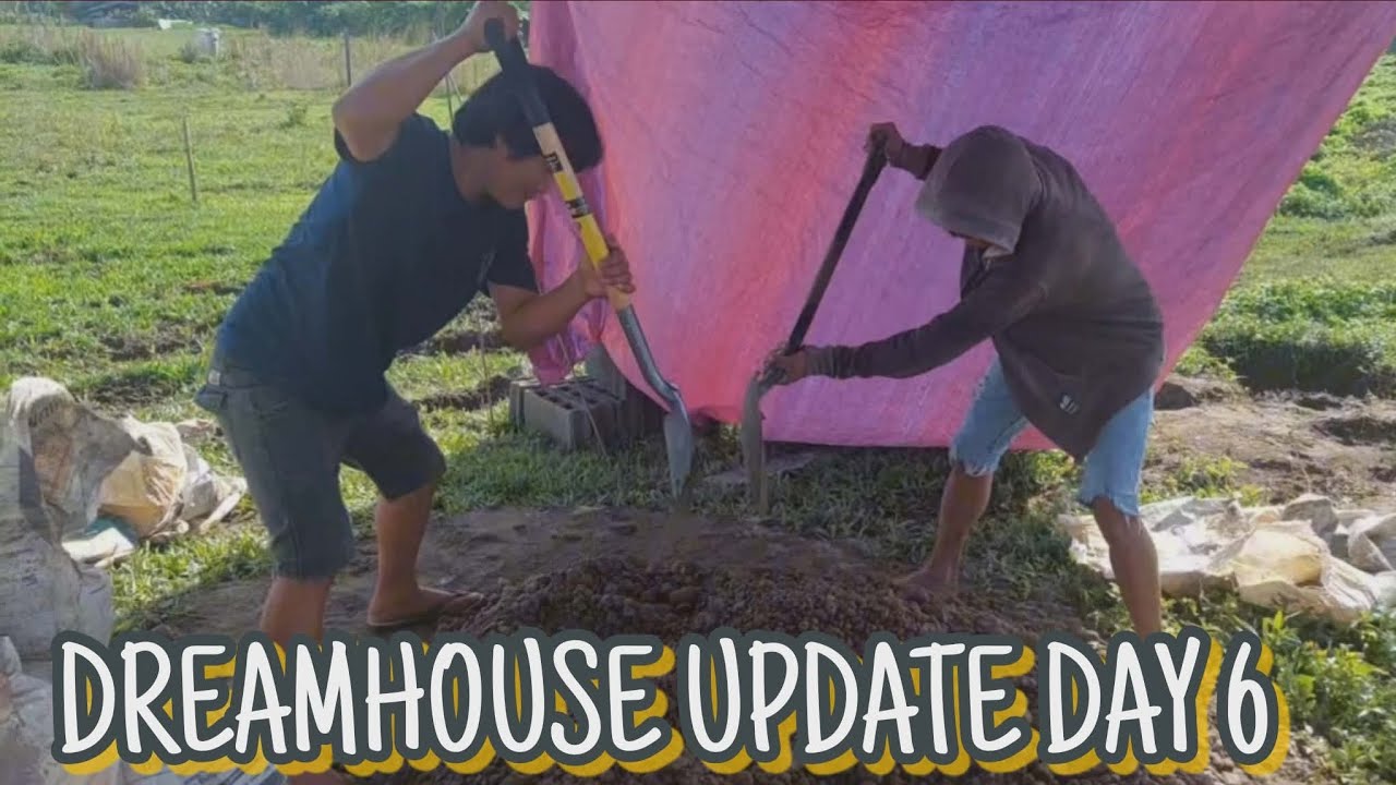 DAY #6 ASENTADAHAN NA NILA ANG DREAMHOUSE NAMIN #Simple House Design #Dreamhouse