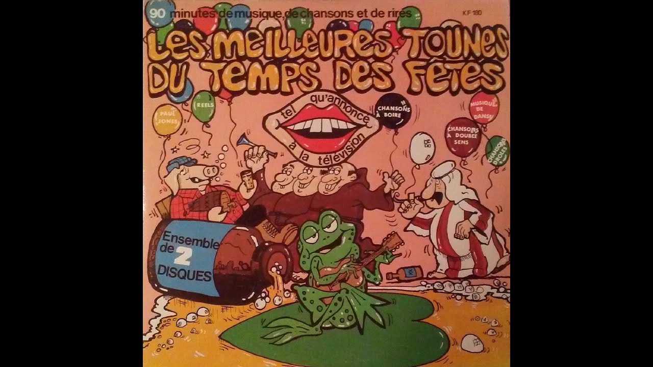Les meilleures tounes du temps des fêtes (face A)