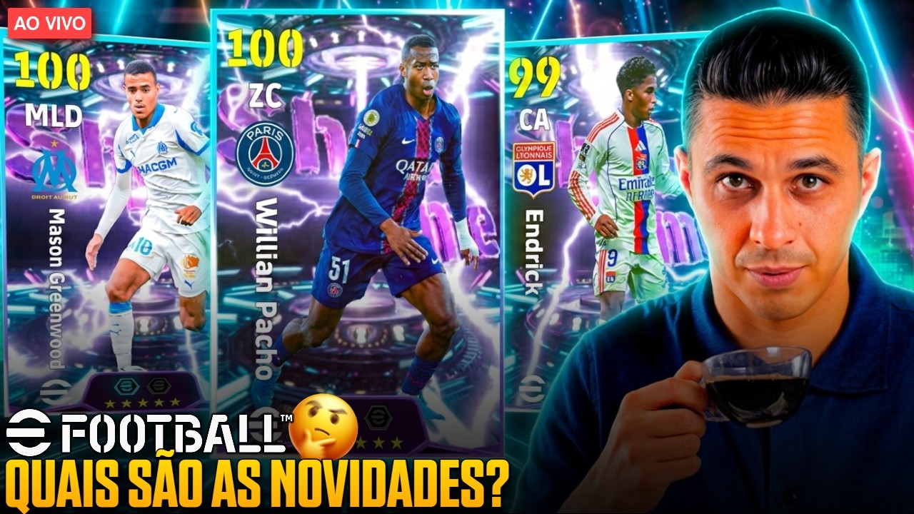 🔴 AO VIVO - ENDRICK, PACHO OU GREENWOOD? 🚀 RUMO A 1ª DIVISÃO | EFOOTBALL 2026