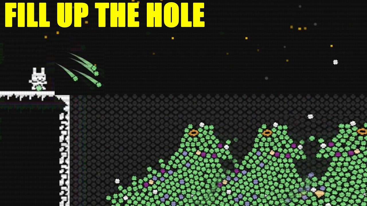 LLENO EL AGUJERO CON TONELADAS DE BASURA - FILL UP THE HOLE