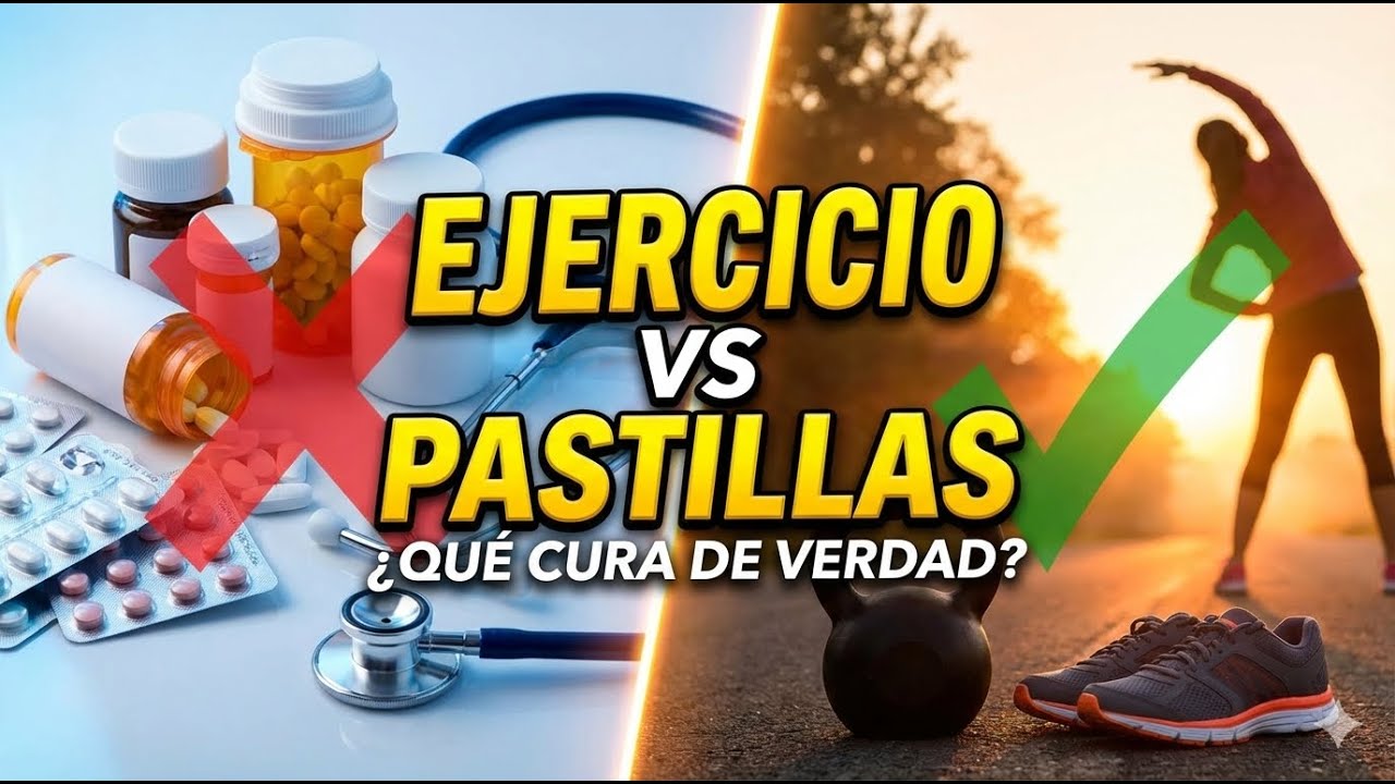 ¿Ejercicio o Pastillas? La verdad sobre el movimiento como medicina 🔥