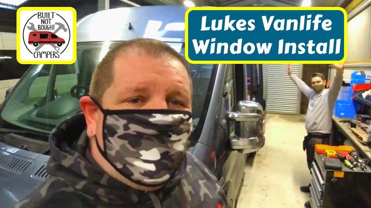 Fiat Ducato Camper Conversion - Window Installation