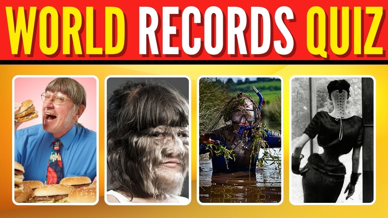 Ultimate World Records Quiz | How Strong Is Your Knowledge? | Part 2 | Quizniac
