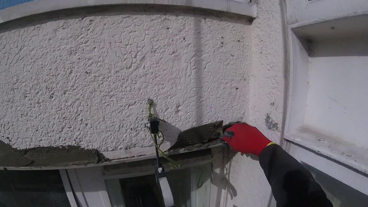 Rope Access Concrete repair part 2