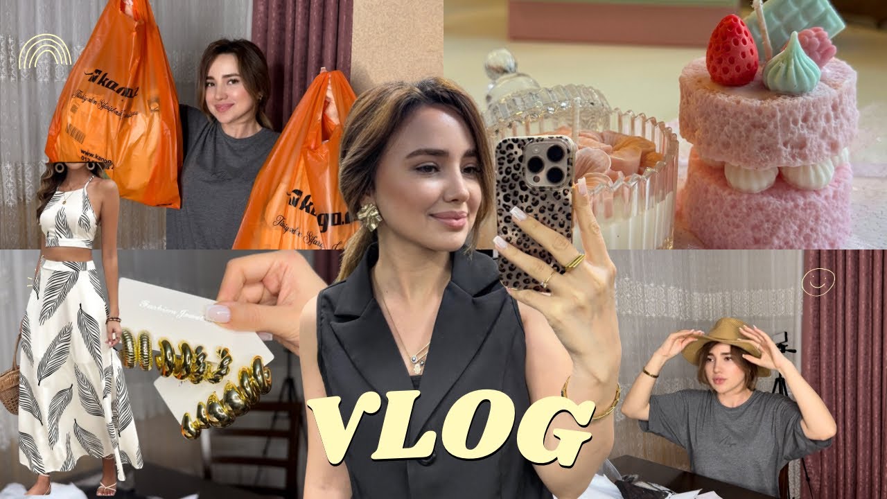 2 böyük Temu bağlaması açırıq 😍| Mənə hədiyyə gəldi 🎁 | Mənimlə bir gün Aziza Majidova VLOG