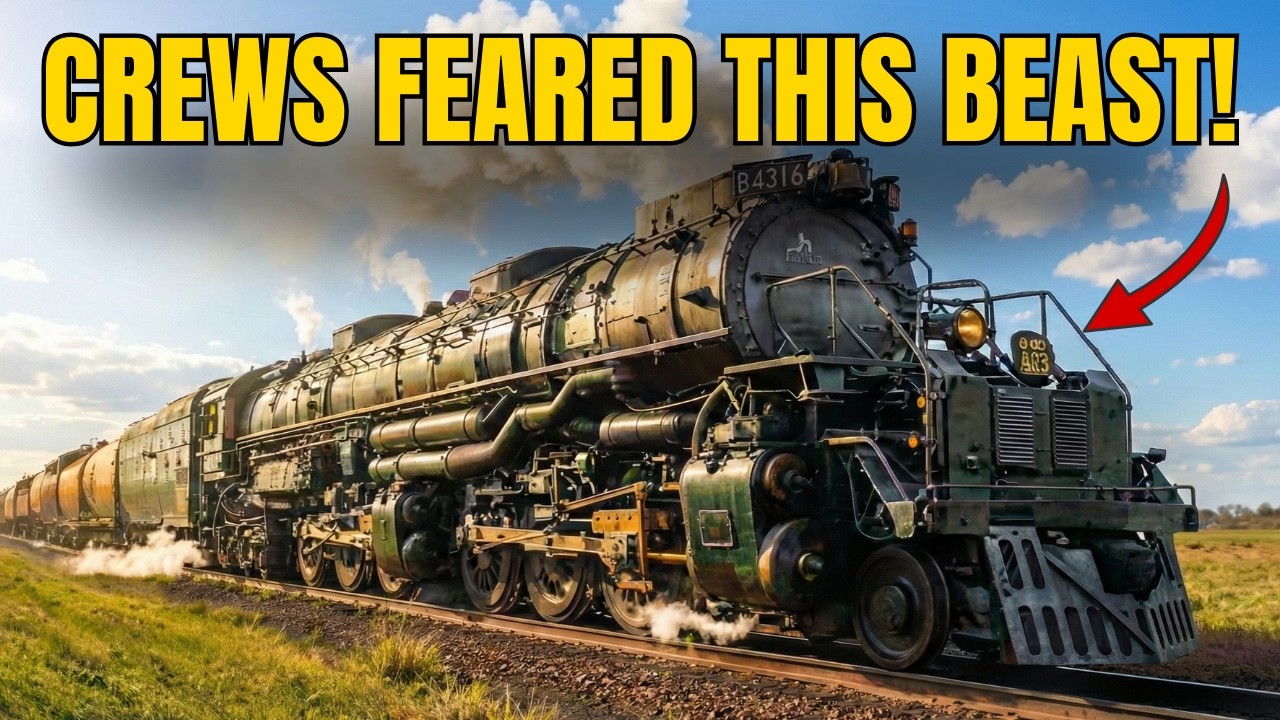 Why Was the BIG BOY Locomotive Called the DEADLIEST Steam Engine?