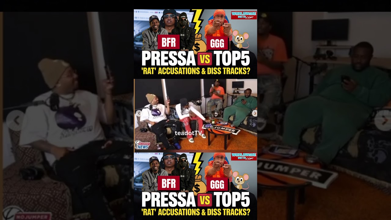 Toronto Rappers Beef! Top5 Calls Into No Jumper & Disses Pressa