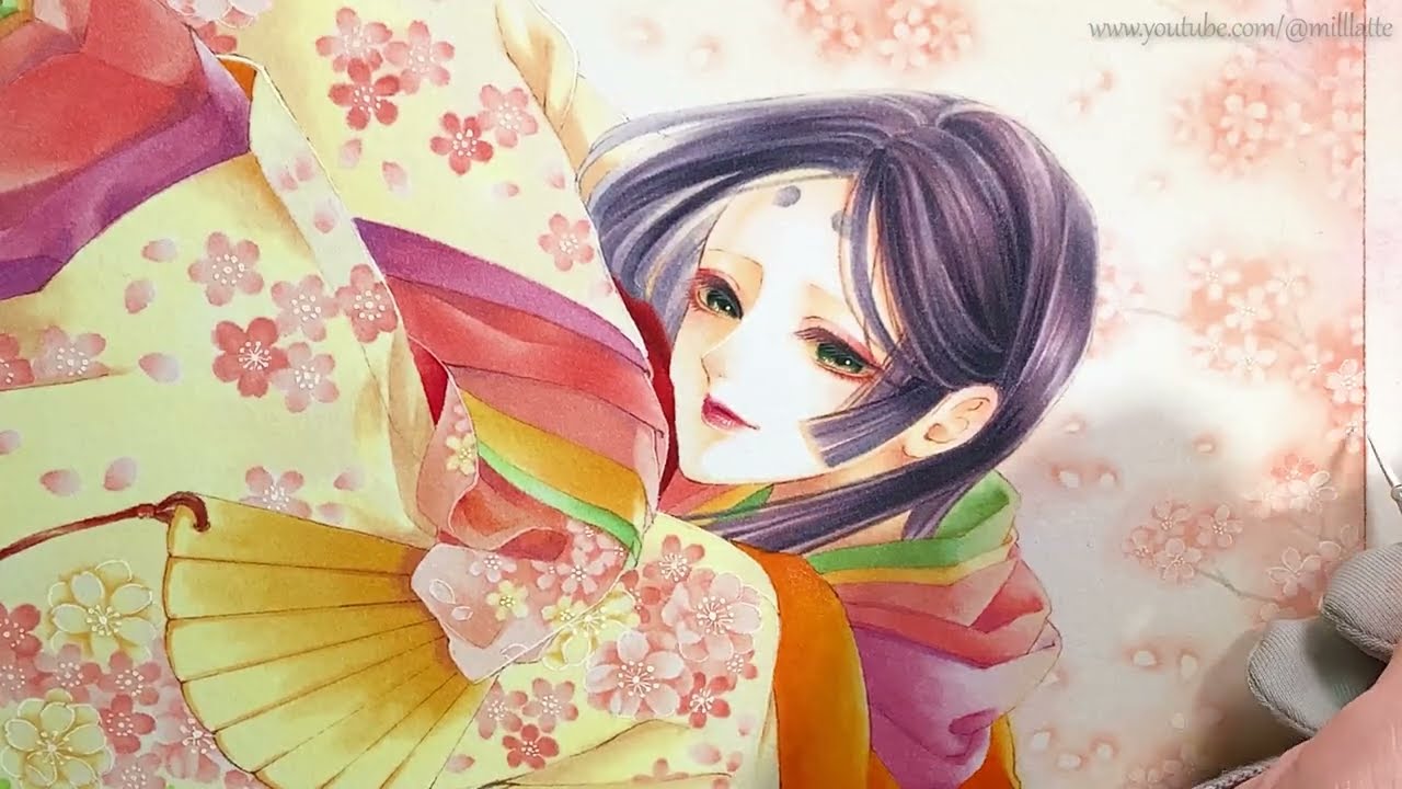【🎎ひな祭り】コピックイラストメイキング(創作) / Copic painting.(Original art)