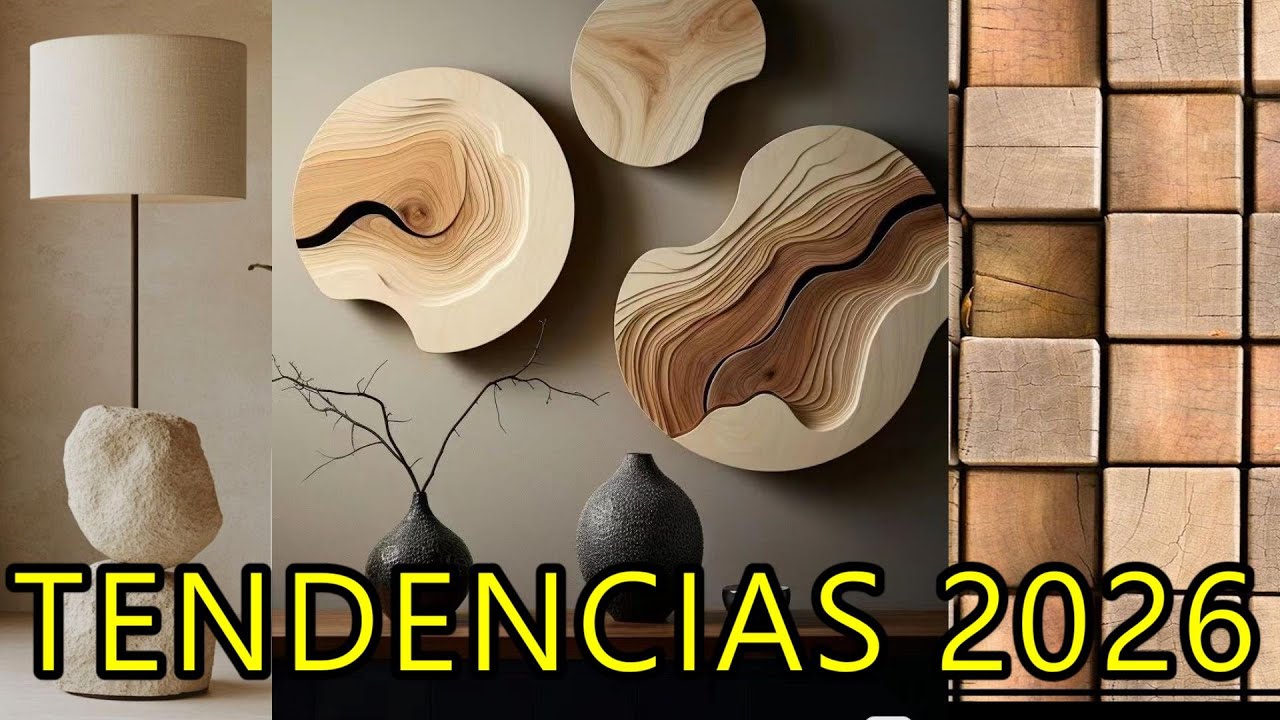 ¡Tendencias de decoración 2026 que tienes que ver!