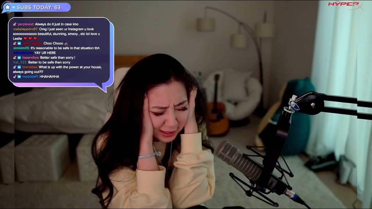 Fuslie Explains Why She Called 911 In The Morning