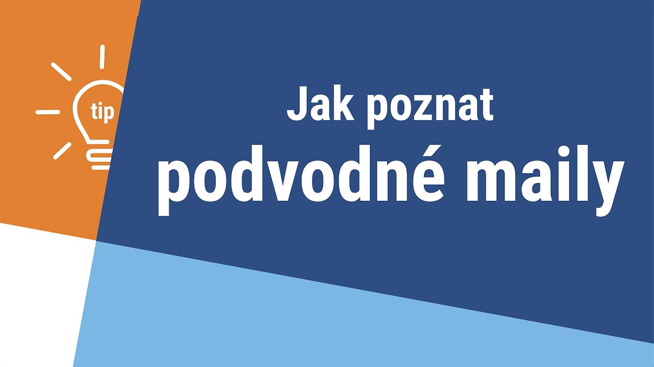Jak poznat podvodné maily ✉️ 🏴‍☠️ 🤮 ⚠️