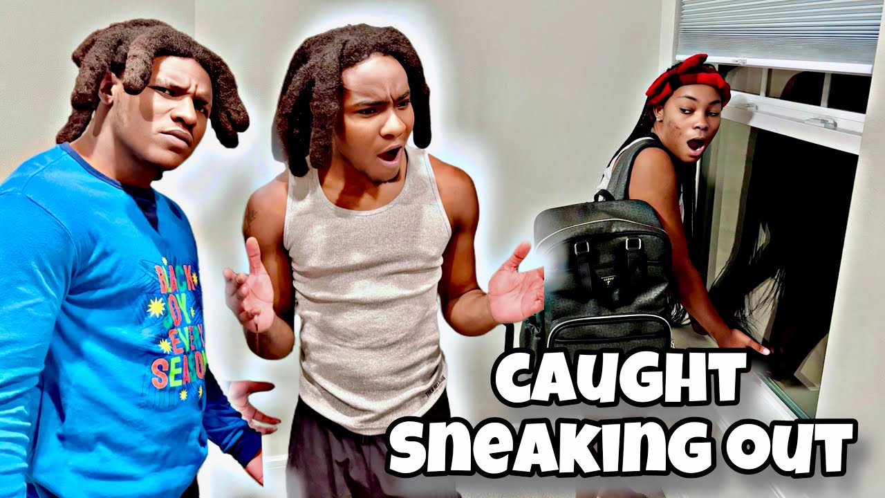 SNEAKING OUT LATE NIGHT PRANK ON OVER PROTECTIVE BROTHERS *HILARIOUS*