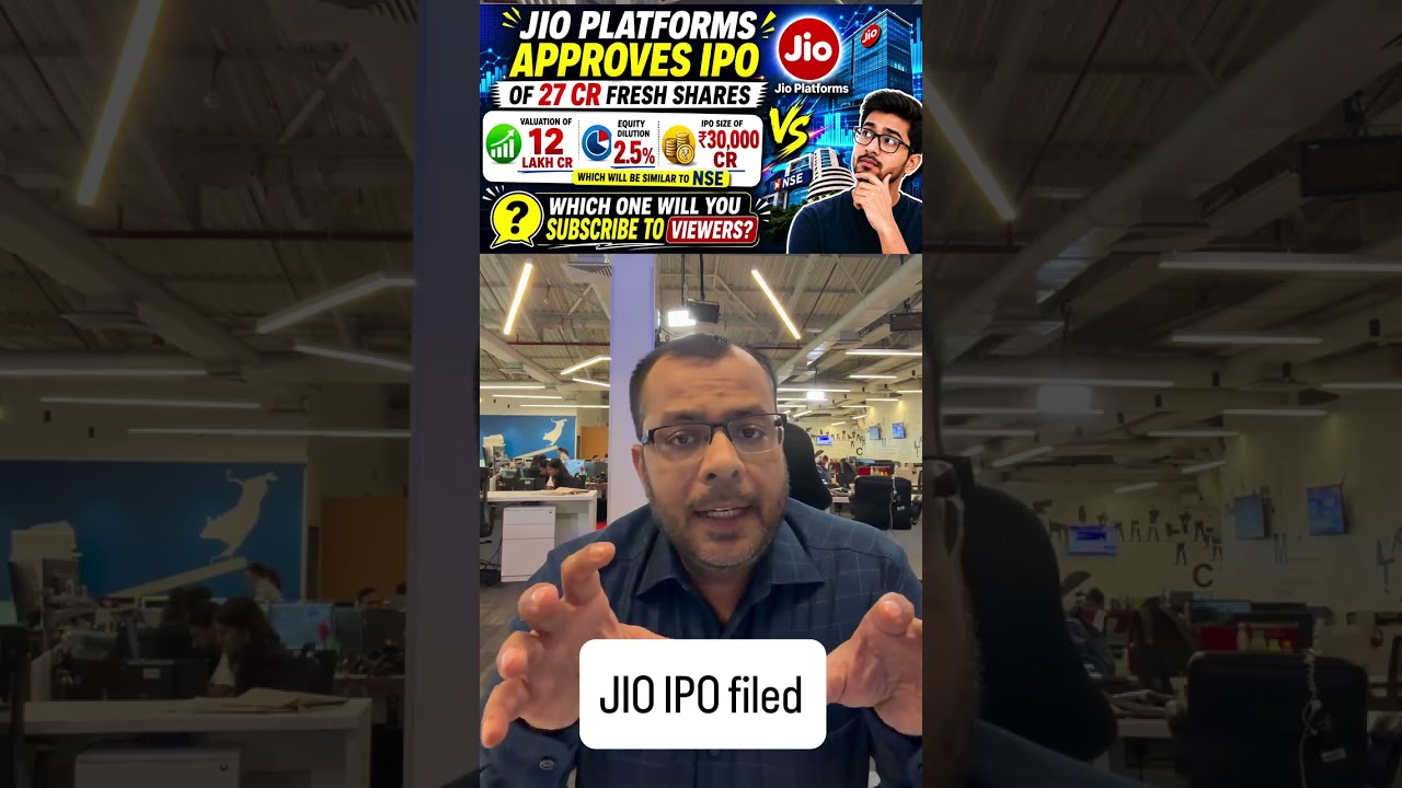 BREAKING  jio platforms files for IPO