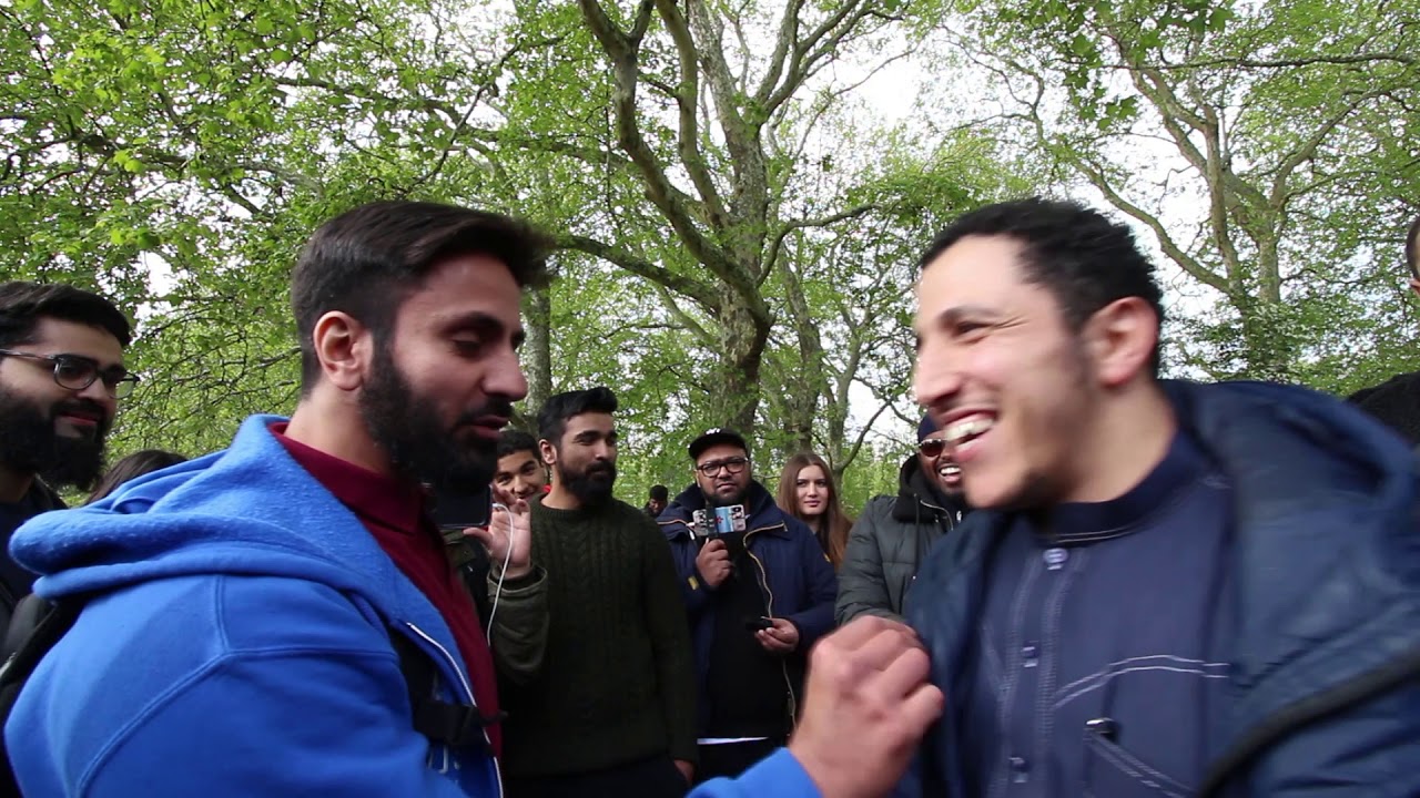 Hamza Tzortzis Asking Shamsi About Dawah | The Advice of Sh. Ibn Baaz | Speakers Corner