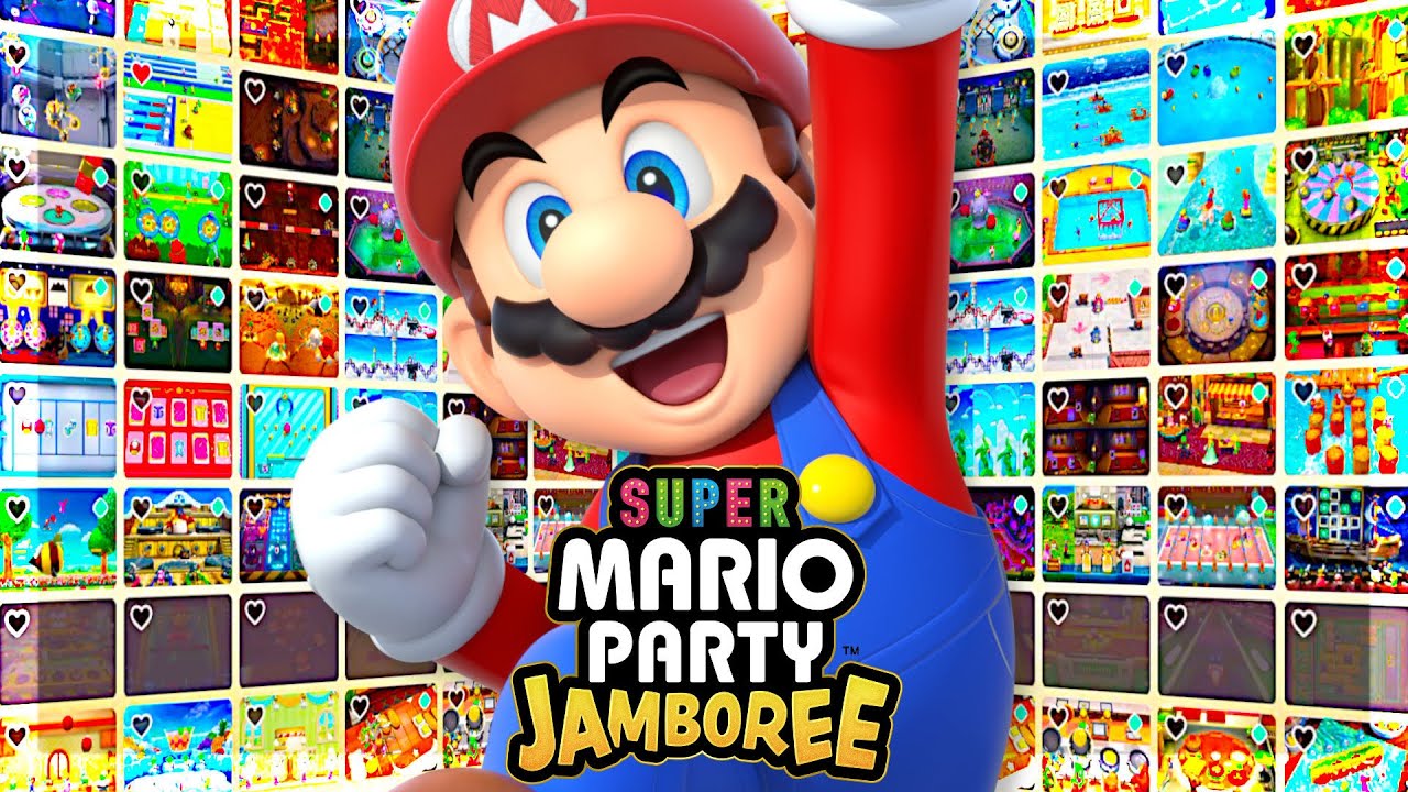 TOUS LES MINI JEUX SUR SUPER MARIO PARTY JAMBOREE #12
