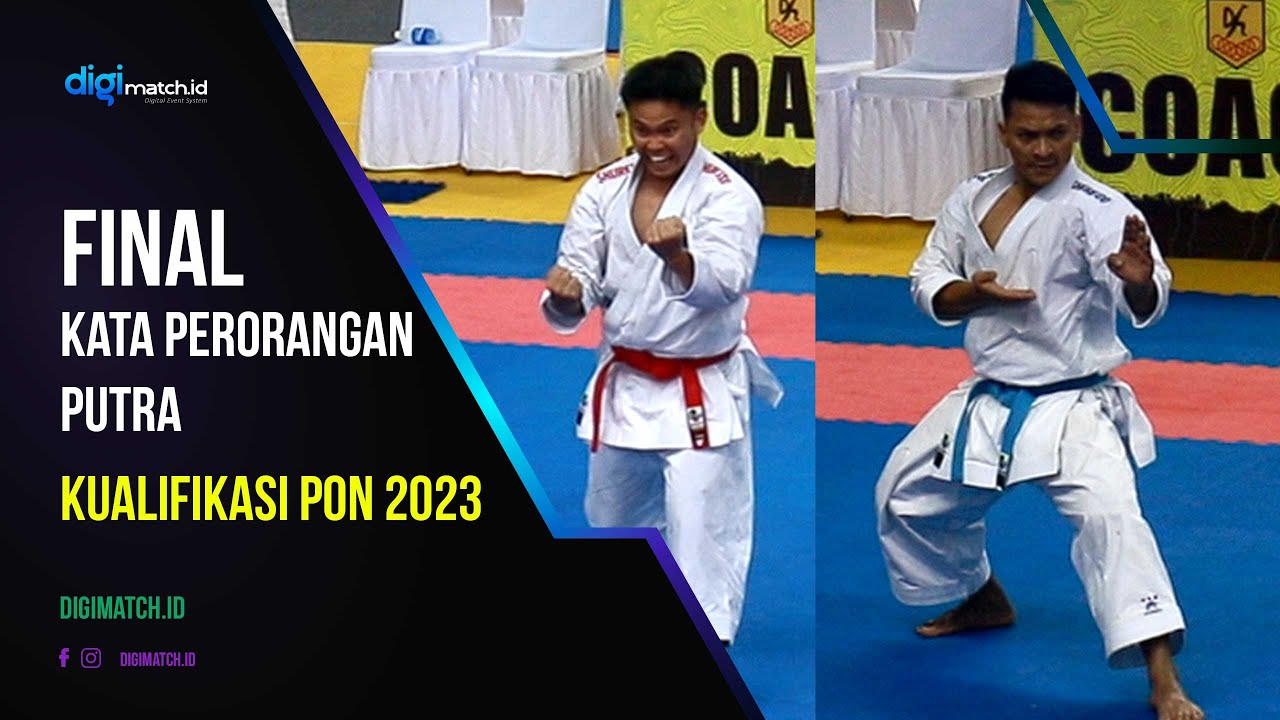 Final KATA Perorangan Putra Pra PON 2023 | Andri Dasril vs Ahmad Zigi Zaresta