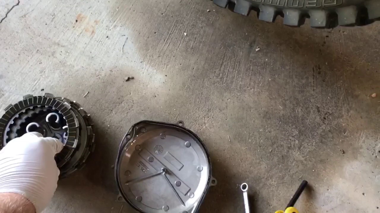 CRF250R SEVERE Clutch basket wear