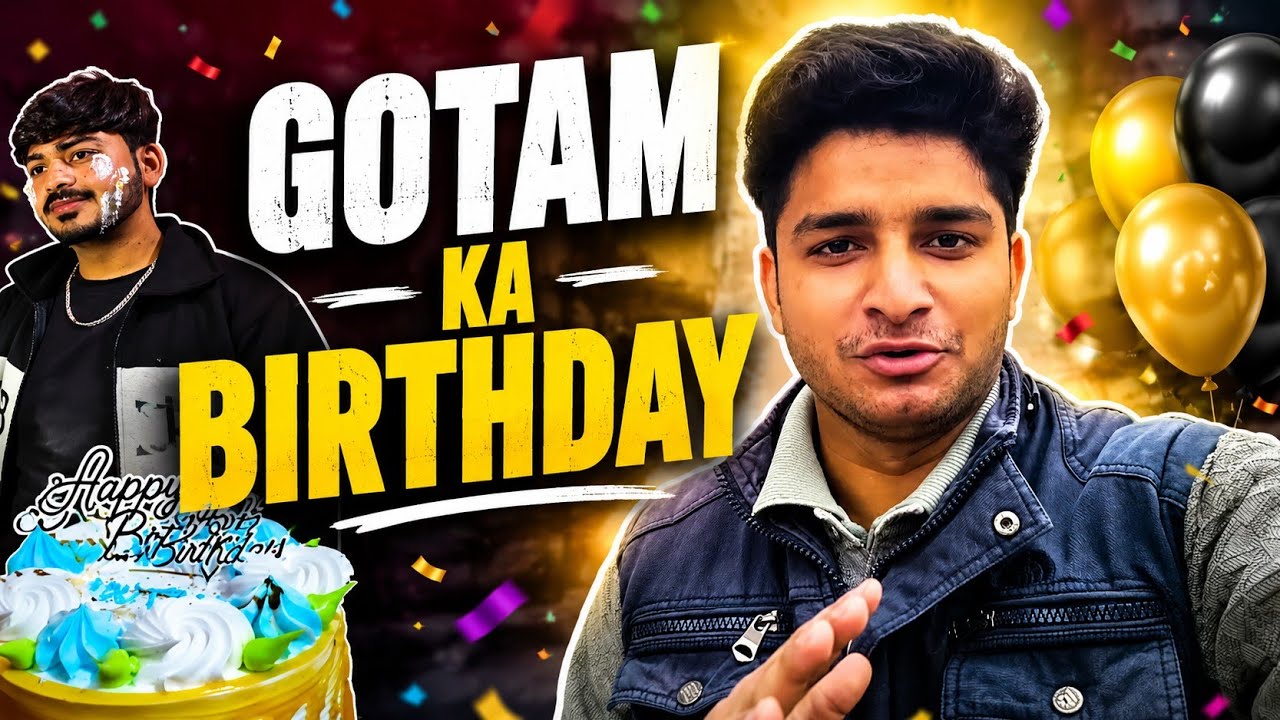 Gotam ka birthday 😁#akshayk7 #minivlog #viral #vlog 