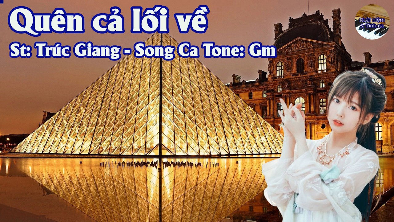 Karaoke Song Ca Quên Cả Lối Về | Song Ca & Tình Khúc