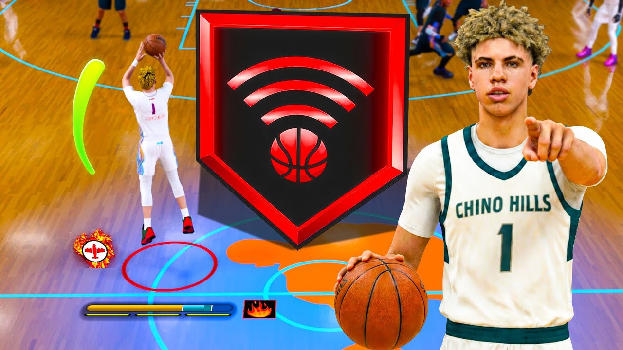 Chino Hills LAMELO BALL BUILD is AMAZING in REC on NBA 2K26!